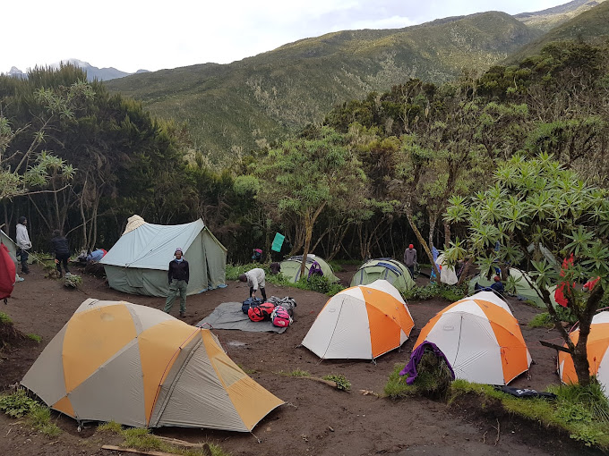Machame camp.